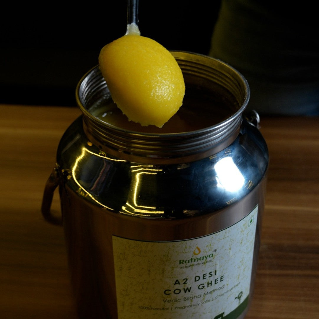 A2 Desi Cow Ghee 5 Litre | Bilona-Churned