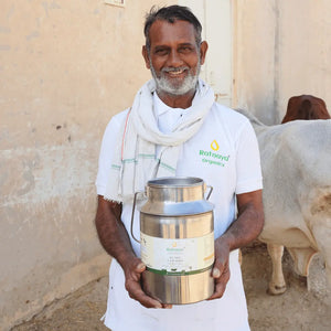 A2 Desi Cow Ghee 5 Litre | Bilona - Churned - Ratnaya Organics