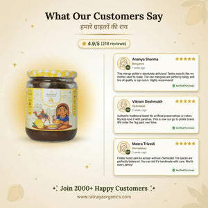 Lemon Pickle (Homemade Nimboo Achaar) - Ratnaya Organics