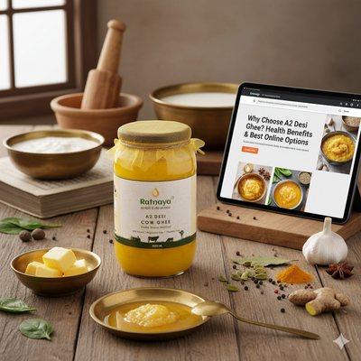 Why Choose A2 Desi Ghee? Health Benefits & Best Online Options