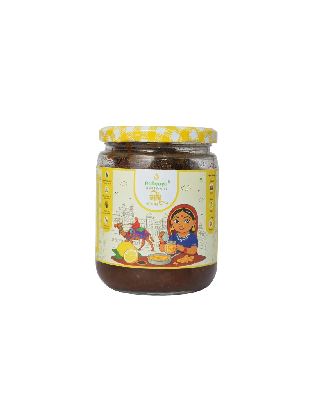 Homemade Lemon Pickle | Nimboo ka Achar | Ratnaya Organics Ratnaya Organics