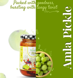 Gooseberry Pickle (Homemade Amla Achaar) Ratnaya Organics