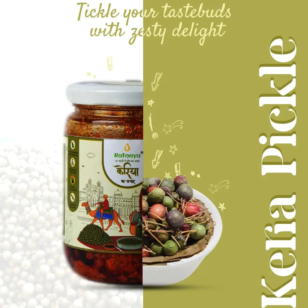 Keriya Pickle (Rajasthani Speciality) Ratnaya Organics