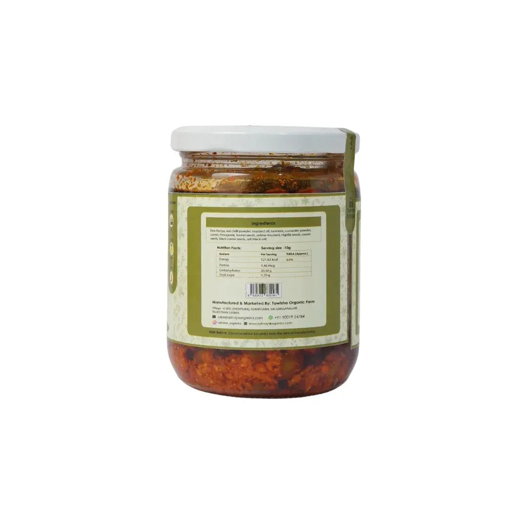 Keriya Pickle (Rajasthani Speciality) Ratnaya Organics