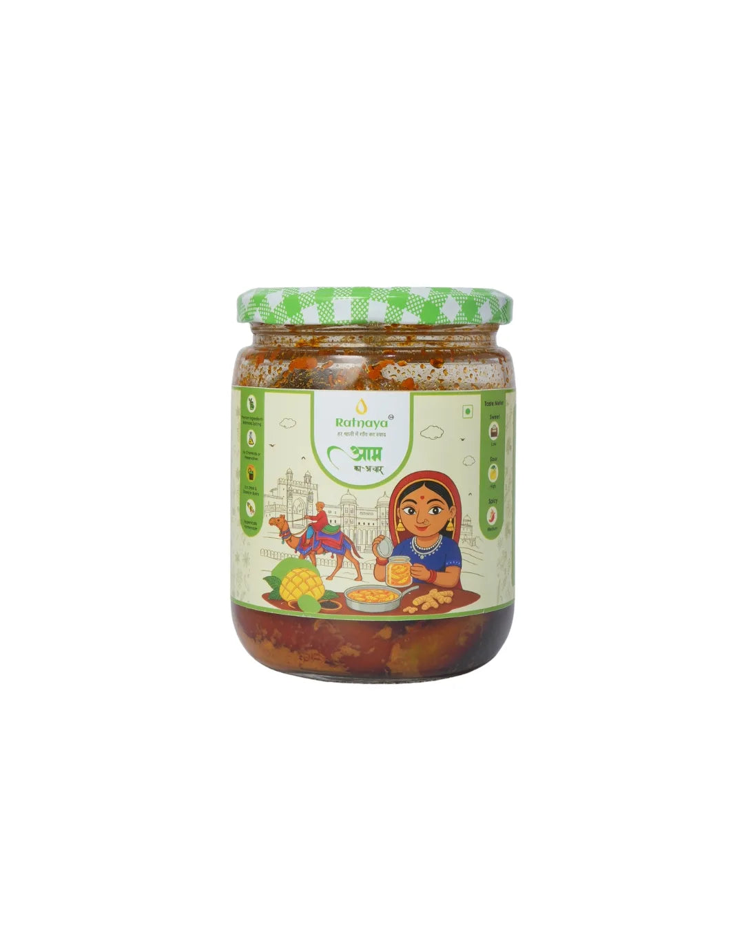 Homemade Mango Pickle | Aam ka Achar | Ratnaya Organics Ratnaya Organics