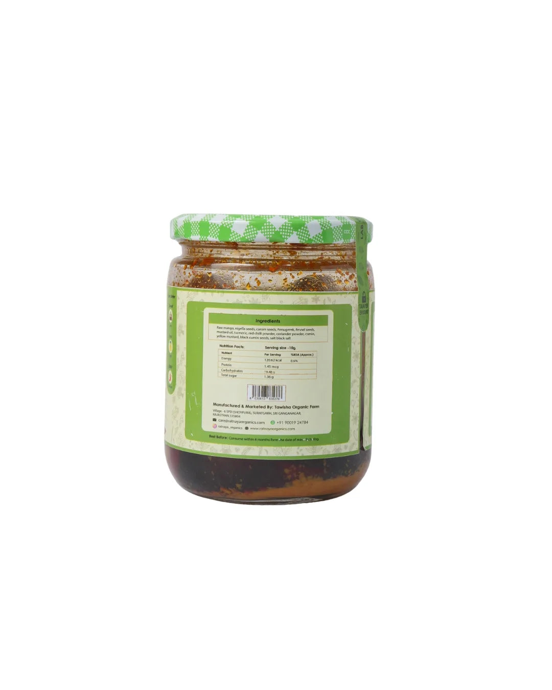 Homemade Mango Pickle | Aam ka Achar | Ratnaya Organics Ratnaya Organics